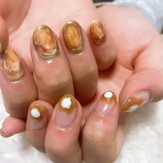 ネイル The Best Beauty受付担当のヘアスタイル