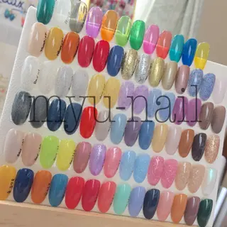 ネイル ホームサロン myu-nailのネイルデザイン