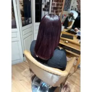 ミディアム 高口 小春のヘアスタイル