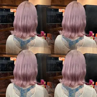 ミディアム 【艶髪】💐韓国風× 透明感💐深江裕稀のヘアスタイル