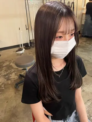 カラー La fith hair ray 札幌店所属・顔まわり/W カラー/リョウのヘアスタイル