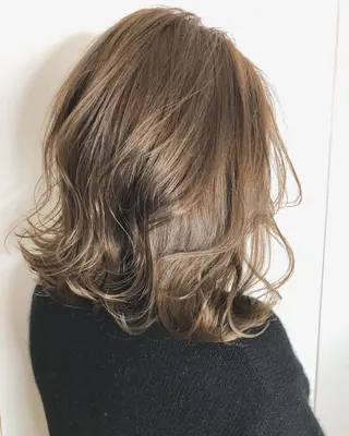 ミディアム カラー 髪質改善/天王寺／ 🐬キヨ🐬のヘアスタイル