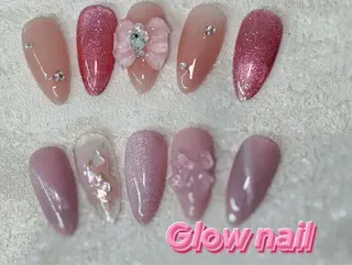 ネイル グロー ネイルのネイルデザイン