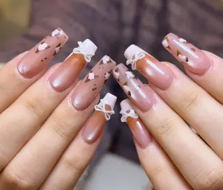 ネイル By moonネイル 🌷ワンホン/韓国風のネイルデザイン