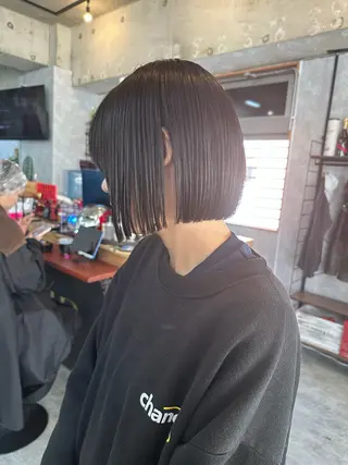ショート C’LD hair  produce /シールドヘア所属・モテ髪/ボブ/ショー ト/アダチフウトのヘアスタイル