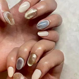 ネイル フリーランス¨̮⃝ ネイリストOKADAのネイルデザイン