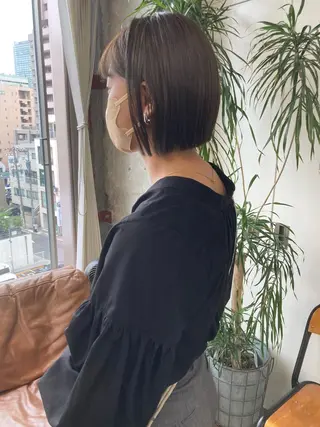 ミディアム カラー 小木曽智美 /ボブ/ショートのヘアスタイル