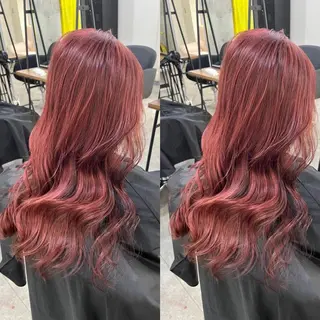 セミロング hao髪質改善 /艶髪カラーのヘアスタイル