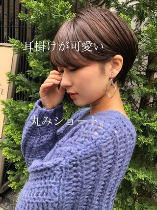 ショート カラー 🌟イメチェン美容師 🌟清水 大輝のヘアスタイル