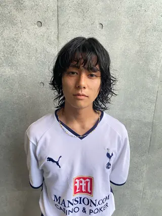 ミディアム 似合わせメンズ特化 渡辺尚暉のヘアスタイル