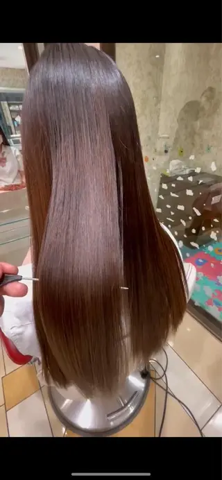 ロング 中川/縮毛矯正/ 高羽　克明のヘアスタイル