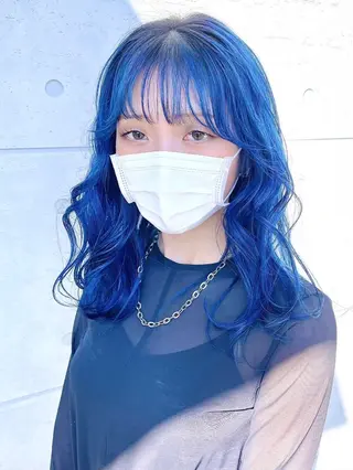 カラー 山名 璃湖のヘアスタイル