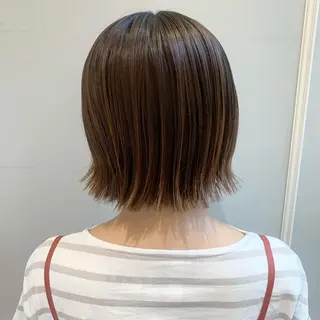 ミディアム SALOWIN 銀座一丁目店所属・髪質改善/縮毛矯正 🎀小林 唯 🎀のヘアスタイル