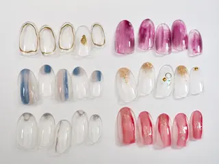 ネイル トップネイリスト Ribbon立川店のネイルデザイン