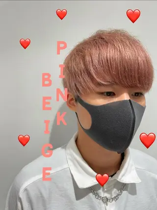 ショート カラー メンズ mahalo hair design所属・ハイトーン特化 川井優汰のヘアスタイル