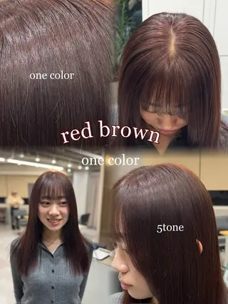 カラー NAO/ 髪質改善/艶カラーのヘアスタイル