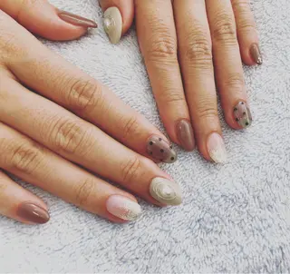 ネイル s/w _shokoのネイルデザイン