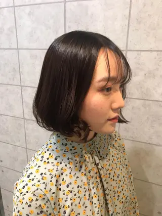 ショート カラー パーマ knock【ノック】所属・烏丸韓国ヘア🇰🇷 ayaka🎀のヘアスタイル