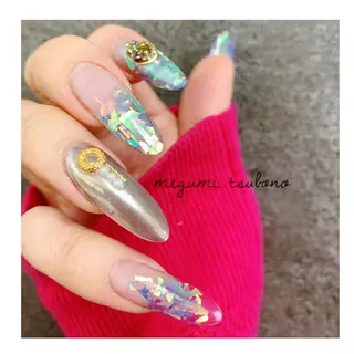 ネイル nail salon Emi la beaute 心斎橋店所属・坪野 めぐみのネイルデザイン