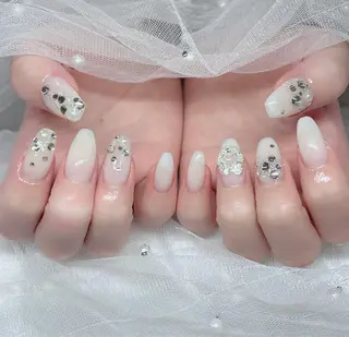 ネイル 🎀PG🩵 ネイルサロンのネイルデザイン