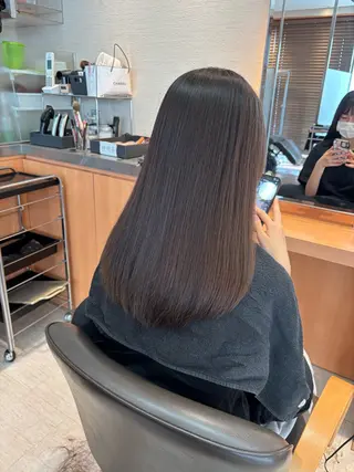 ロング カラー hair salon BOKu所属・竹葉 如起のヘアスタイル