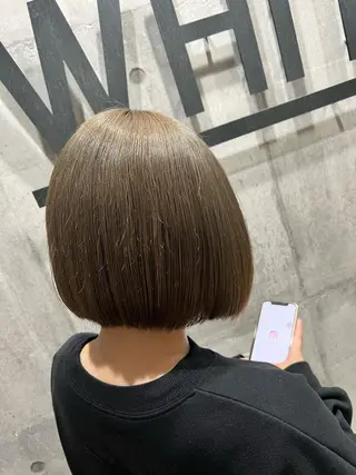 ショート 美容室 _WHITE＋ 南海難波店【アンダーホワイトプラス】所属・✨レイヤー/透明感 /豊嶋里緒✨のヘアスタイル