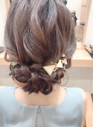 ヘアアレンジ GRANLUSSO 〜グランルッソ駅前店所属・木口 嘉美のヘアスタイル