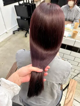 セミロング カラー ヘアアレンジ 暖色💖ツヤ髪💖 masae🌼のヘアスタイル