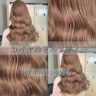 ロング カラー 🪄池袋ハイトーン 🪄ブリーチカラーのヘアスタイル