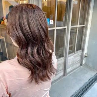 ロング カラー 【脱白髪染め】【髪質 改善】仲井槙一のヘアスタイル