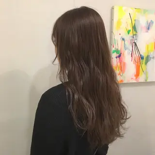 ロング カラー 💘透明感カラー💘 沖本 将宏のヘアスタイル