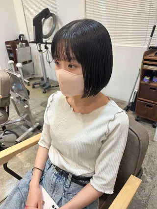 ショート ボブ特化美容師 /荒井悠葵のヘアスタイル