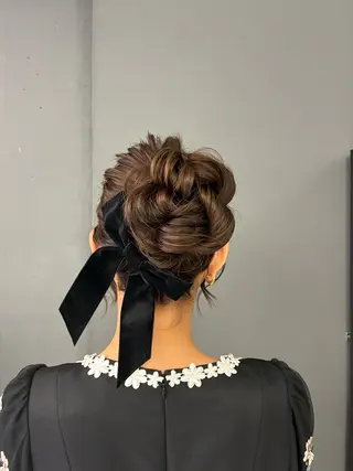 ロング ヘアアレンジ 🧡髪質改善💛 🌸SAKURA🌸のヘアスタイル