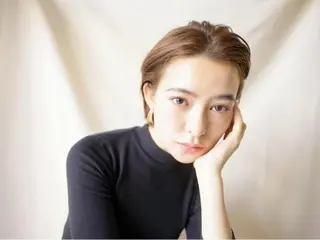 ショート カラー パーマ ヘアアレンジ N゜jillva ナンバージルバのヘアスタイル