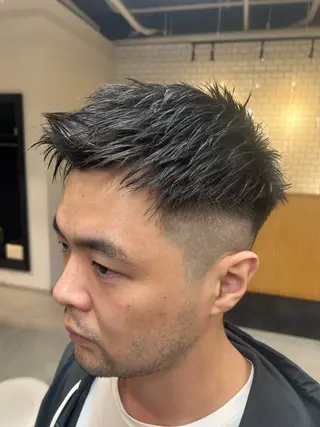 ショート メンズ guinness所属・★美容柱★ 🔥はると🔥のヘアスタイル