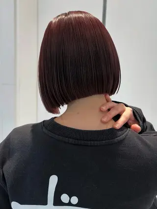 ショート album銀座店所属・ブリーチ特化/ 銀座/シンヤのヘアスタイル