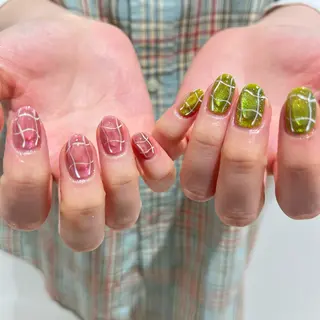 ネイル mano+所属・haruka 🐈のネイルデザイン