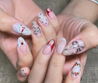 ネイル By moonネイル 🌷ワンホン/韓国風のネイルデザイン