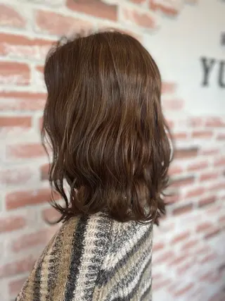 カラー YUSICA  所沢 イマムラ✳︎✴︎のヘアスタイル