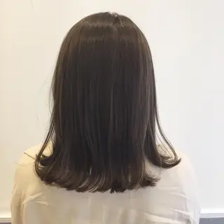 セミロング カラー 柔らかいcolor 🌿harukaのヘアスタイル