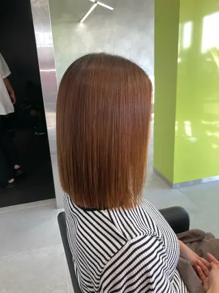 ミディアム 髪質改善･縮毛矯正 薄拓斗のヘアスタイル