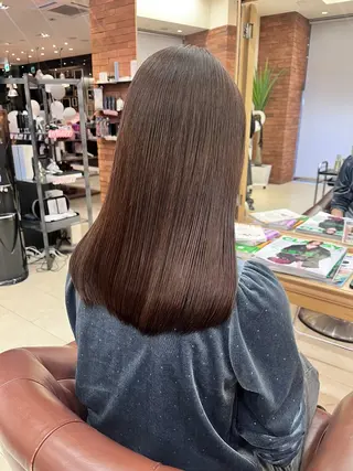 セミロング パーマ niko RINKAのヘアスタイル