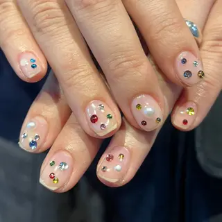 ネイル 🪷福本 亜実　/大阪心斎橋のネイルデザイン