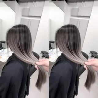 カラー シールエクステ/ 美髪カラー/茉央のヘアスタイル