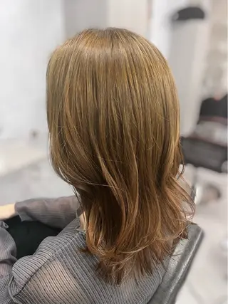 ミディアム カラー オオバ｜ 理想寄せのヘアスタイル