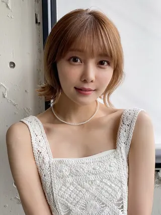 ミディアム カラー レイヤー×髪質改善✨ 渋谷/佐藤侑哉のヘアスタイル