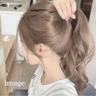ロング カラー 🫧うる艶トレンド 🫧透明感カラーのヘアスタイル