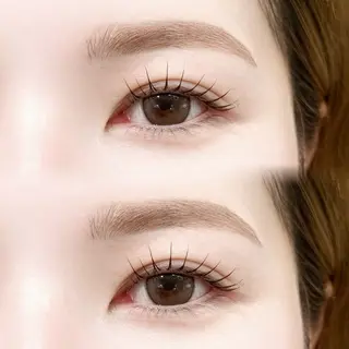 マツエク・マツパ Une fleur soraのマツエク・マツパデザイン