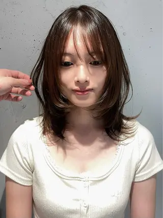 ミディアム カットモデル募集/ 丸橋 広輝🫧‪のヘアスタイル