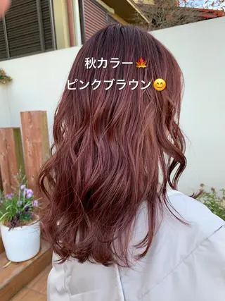 セミロング カラー SALOWIN神戸三宮店所属・【美髪を叶える】中谷 彰宏（アキ)のヘアスタイル